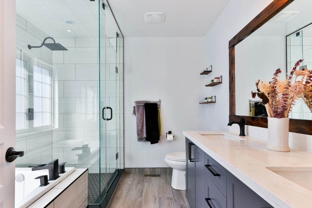 badrumsrenovering frå Hallgrens Bygg i Väst